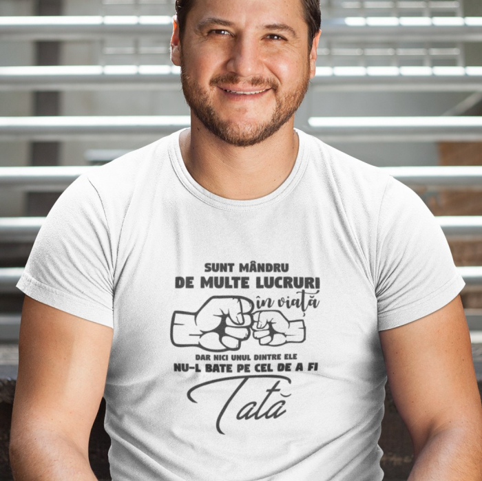 Tricou Personalizat - Mandru ca sunt tata [3]