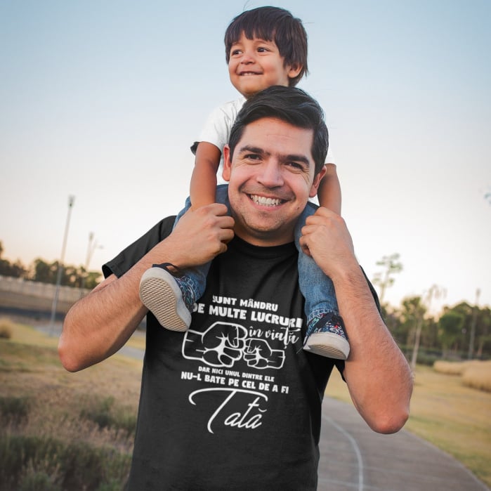 Tricou Personalizat - Mandru ca sunt tata [2]
