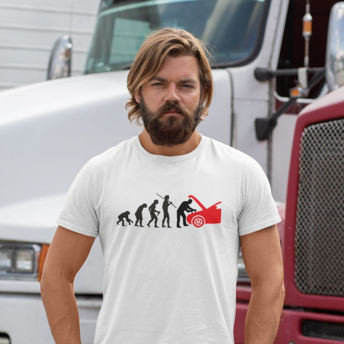 Tricou Personalizat Mecanic - Evolutie [2]