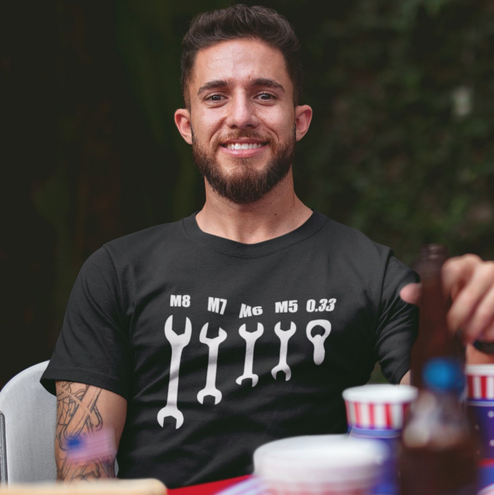 Tricou Personalizat - Mecanic iubitor de bere [2]