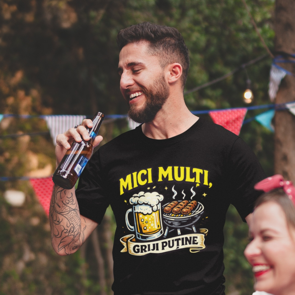 Tricou personalizat - Mici multi, griji putine [2]