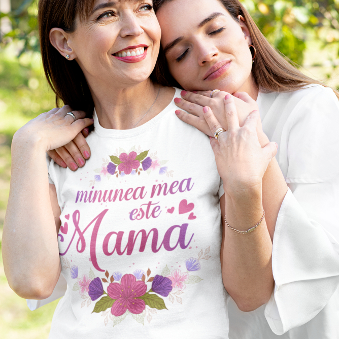 Tricou Personalizat - Minunea mea este mama [2]