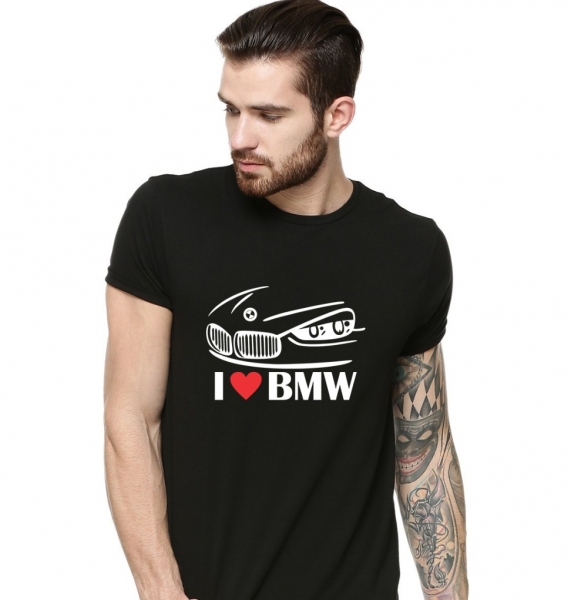 Tricou Personalizat - I Love BMW [2]