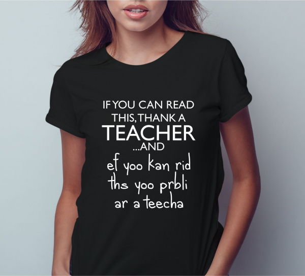 Tricou Personalizat Profesori - Thank A Teacher [2]