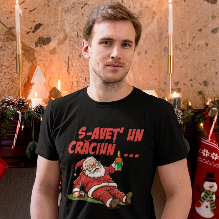Tricou personalizat - S-avet' un Craciun... [1]