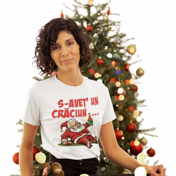Tricou personalizat - S-avet' un Craciun... [2]