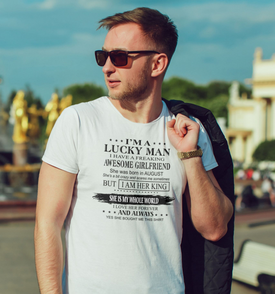 Tricou Personalizat - Lucky Man [2]