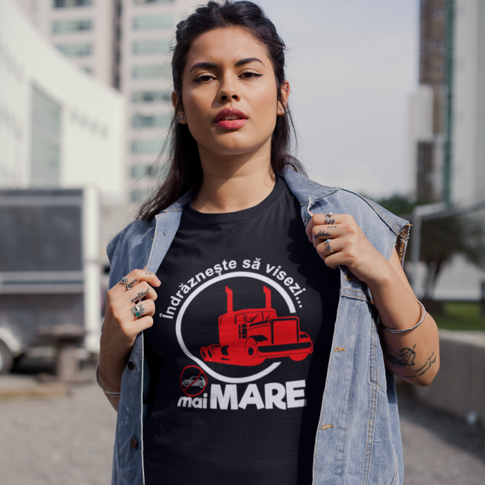 Tricou Personalizat Soferite de tir - Indrazneste sa visezi mai mare [2]