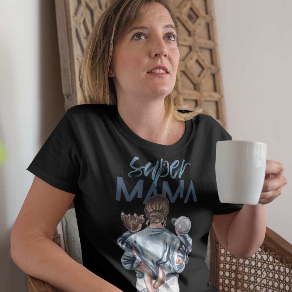 Tricou Personalizat - Super Mama [3]