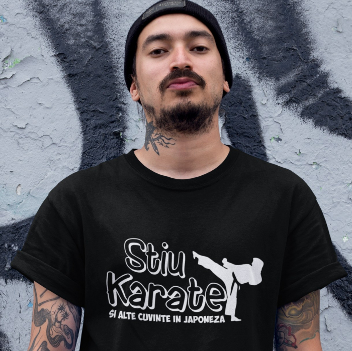 Tricou personalizat funny - Stiu Karate si alte cuvinte in japoneza [3]