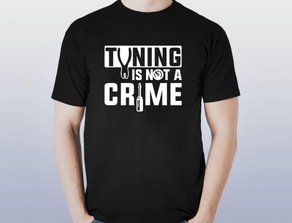 Tricou Personalizat - Tuning is not a crime [2]