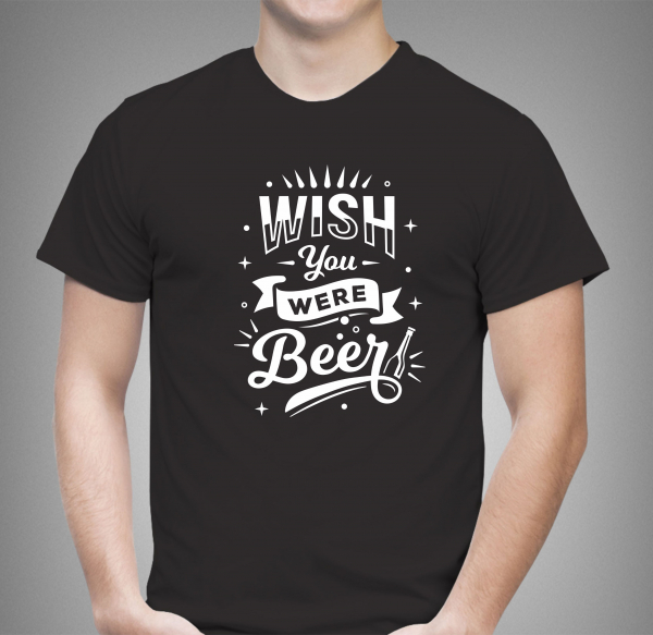 Tricou Personalizat - Wish You Were Beer [2]