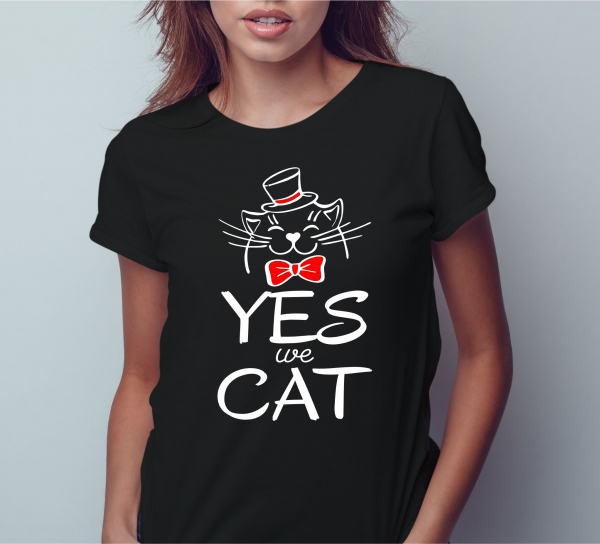 Tricou Personalizat - Yes We Cat [2]