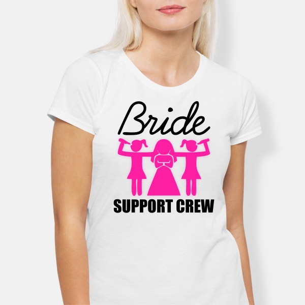 Tricou Petrecerea Burlacitelor - Bride Support Crew [2]