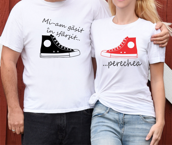 Set 2 Tricouri Cuplu Personalizate - Money Maker / Money Spender   [3]