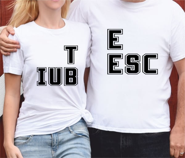 Set 2 Tricouri Cuplu Personalizate - Te Iubesc   [2]
