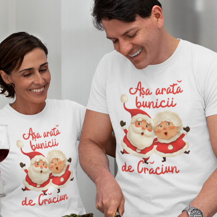 Set 2 Tricouri Personalizate - Asa arata bunicii de Craciun [1]