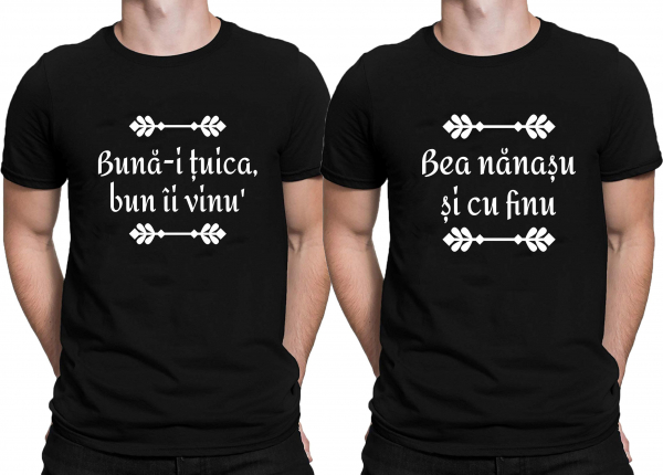 Set 2 Tricouri Personalizate - Bea Nanasu Si Cu Finu [2]
