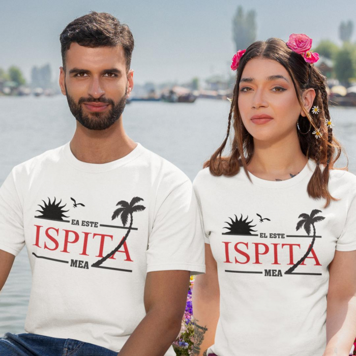 Set 2 Tricouri Personalizate - El/Ea este ispita mea   [1]