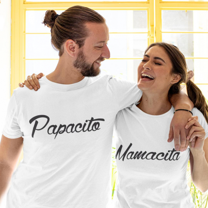 Set 2 Tricouri Personalizate - Mamacita/Papacito   [1]