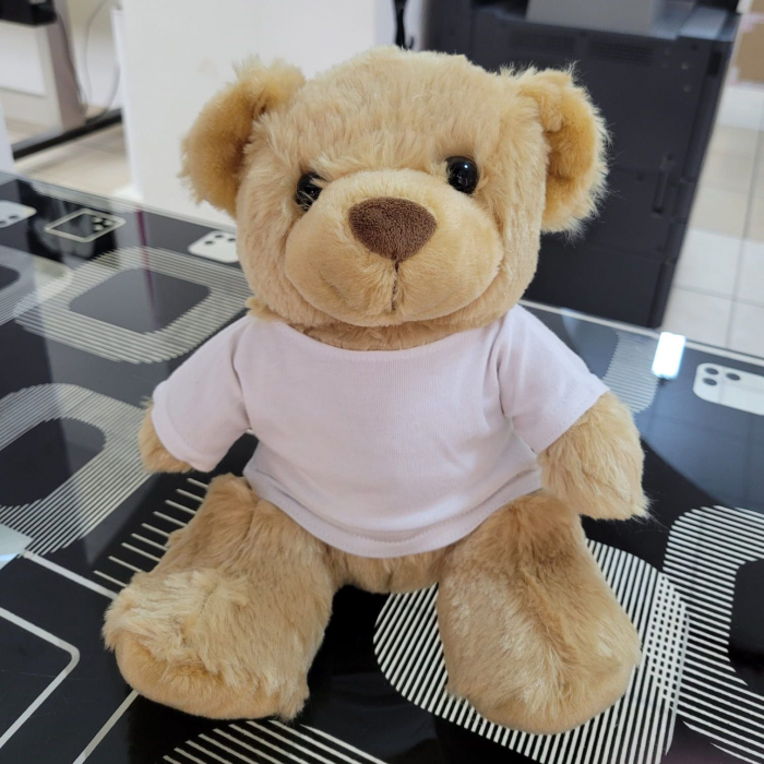 Ursulet De Plus Personalizat Cu Poza - Urs Maro 23 cm [2]