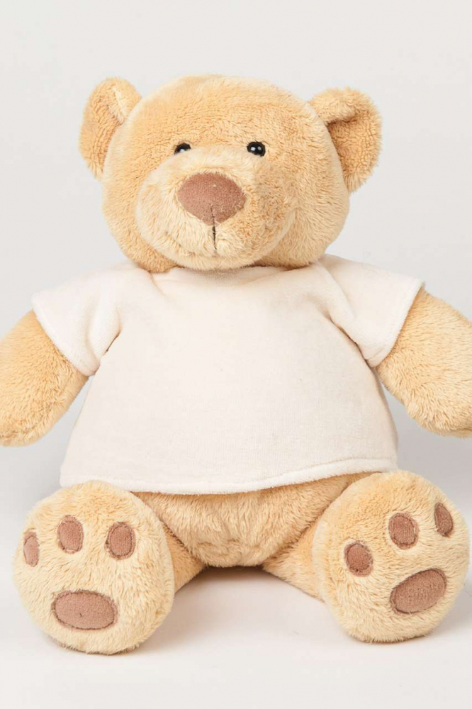 Ursulet De Plus Personalizat Cu Poza - Urs Auriu 28 cm [2]