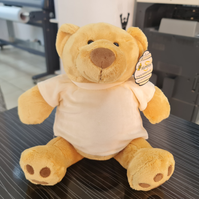 Ursulet De Plus Personalizat Cu Poza - Urs Auriu 38 cm [1]