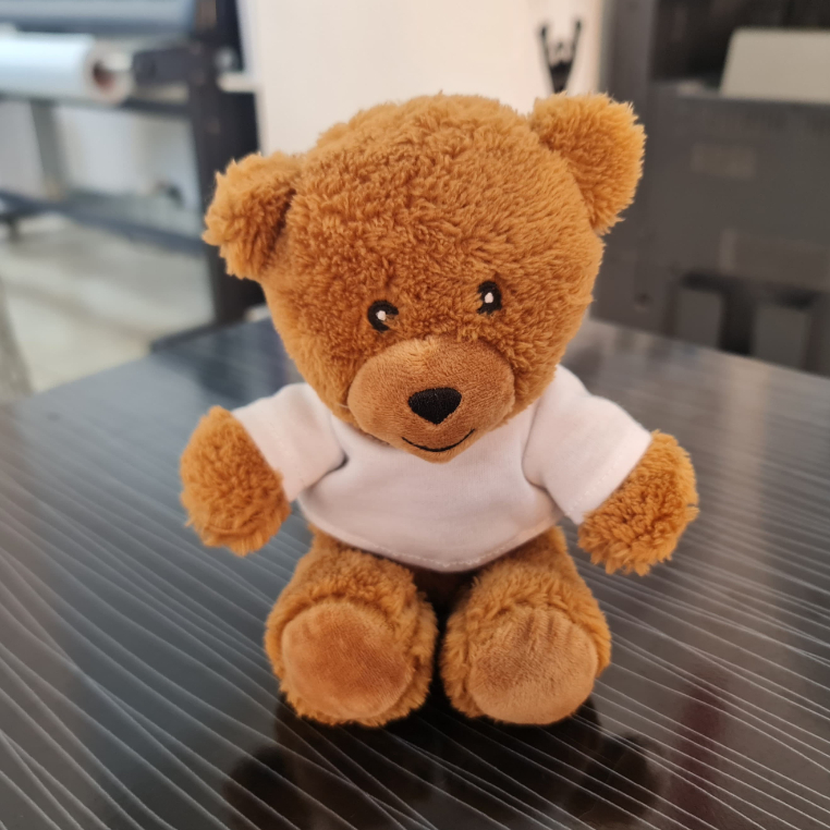 Ursulet De Plus Personalizat Cu Poza - Maro inchis 25 cm [1]