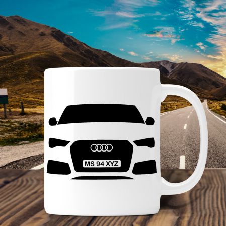Cani personalizate - Cana Auto Personalizata - Audi RS6 C7