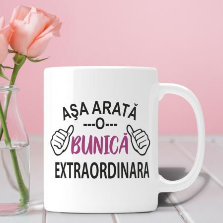 Cani Familie - Cana Personalizata - Asa Arata O Bunica Extraordinara