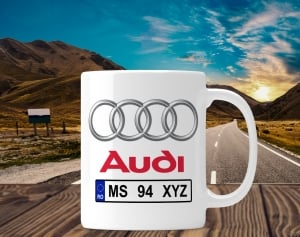Cani Auto - Cana personalizata Auto - Audi