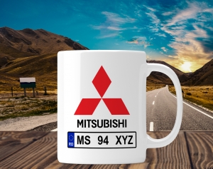 Cani personalizate - Cana personalizata Auto - Mitsubishi