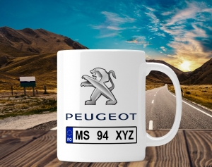 Cana personalizata Auto - Peugeot [0]