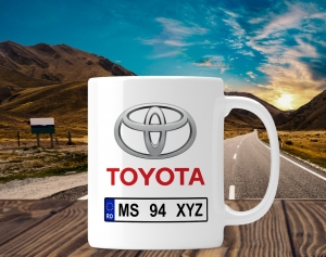 Cani personalizate - Cana personalizata Auto - Toyota