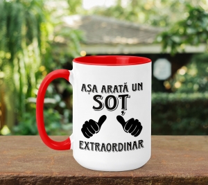 Cani Familie - Cana Personalizata - Asa Arata Un Sot Extraordinar