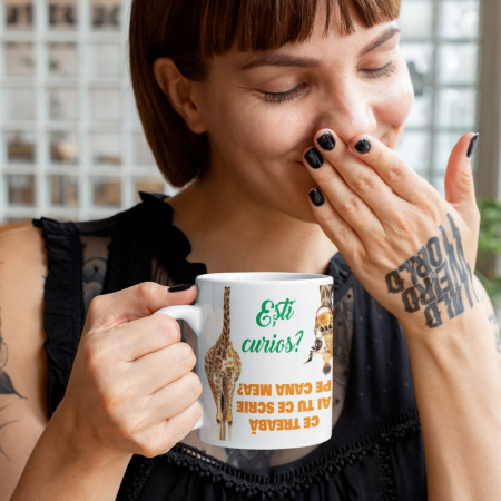 Cani Office - Cana Personalizata - Ce treaba ai tu ce scrie pe cana mea?