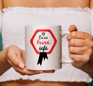 Cani pentru Sef / Sefa - Cana Personalizata - Cea Mai Buna Sefa