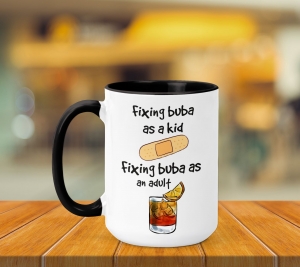 Cani funny - Cana Personalizata - Fixing Buba