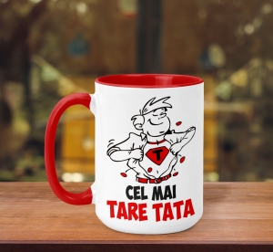 Cani pentru mama si tata - Cana Personalizata - Cel Mai Tare Tata