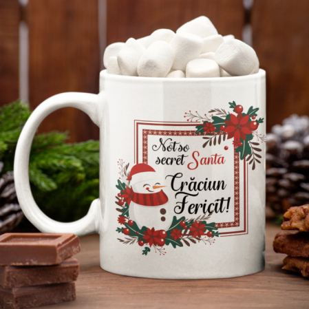 Cani de Craciun - Cana Personalizata Craciun- Not so secret Santa