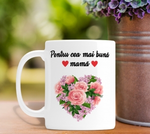 Cani Cu Poza - Cana personalizata Cu Poza - Cea Mai Buna Mama