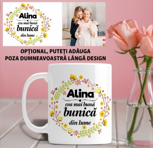 Cana personalizata Cu Poza - Cea Mai Buna Bunica [1]