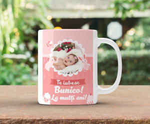 Cani Cu Poza - Cana personalizata Cu Poza - La multi ani  bunico!