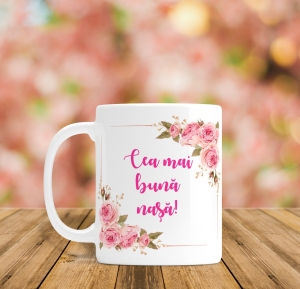 Cani Cu Poza - Cana personalizata Cu Poza - Cea mai buna Nasa