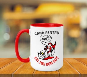 Cani Familie - Cana Personalizata - Cel Mai Bun Sot