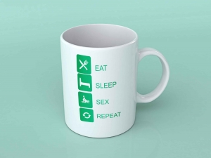 Cani funny - Cana personalizata - Eat Sleep