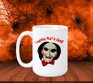 Cani Halloween - Cana Personalizata Halloween - I wanna play a game