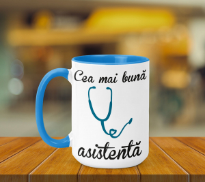 Cani pentru Doctori - Cana Personalizata - Cea Mai Buna Asistenta