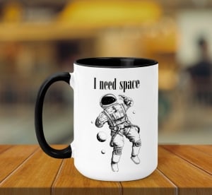 Cani Cu Mesaje - Cana Personalizata - I Need Space