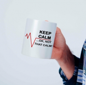Cani funny - Cana personalizata - Keep Calm